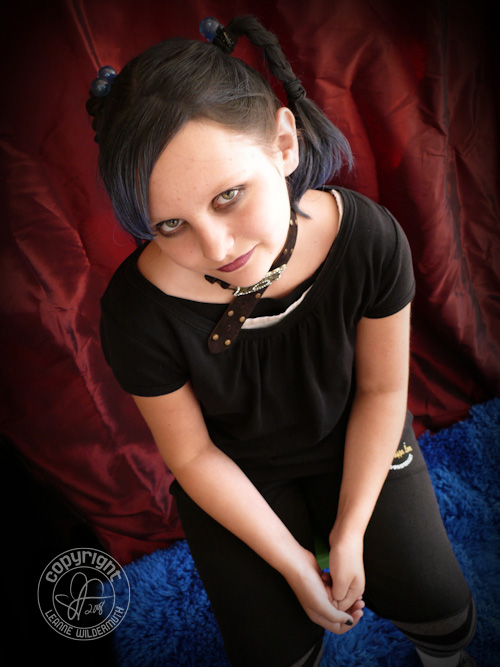 catybug goth girl portrait like abby ncis photo leanne wildermuth