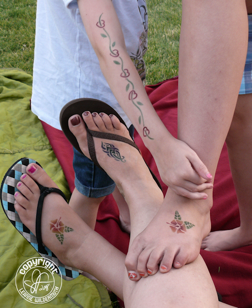 airbrushed tattoos leanne wildermuth